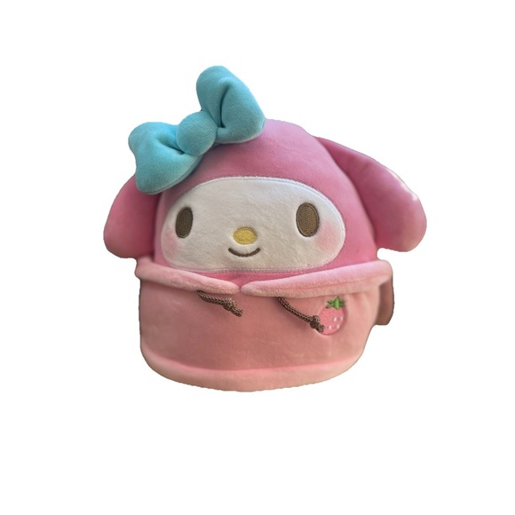 Squishmallows Other - My Melody Squishmallow 8" Pink Hoodie Strawberry Sanrio Jazwares Plush